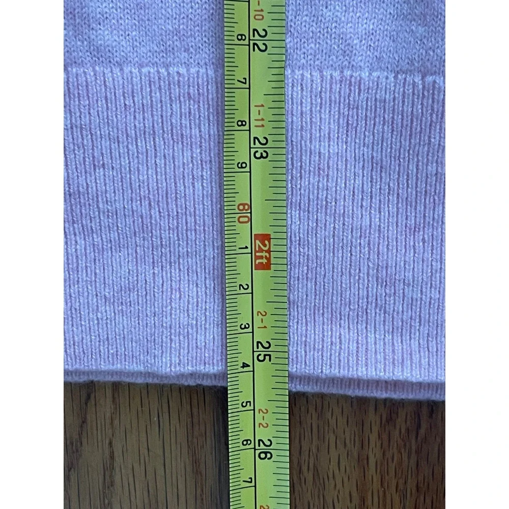 J.CREW Cashmere Relaxed‎ Crewneck Sweater Small Pink NEW Luxury Soft Cozy CB905
